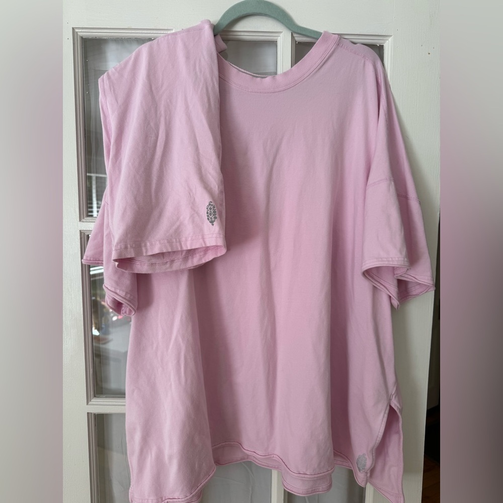 Free People Hot Shot Reversible Set - Powder Pink Large